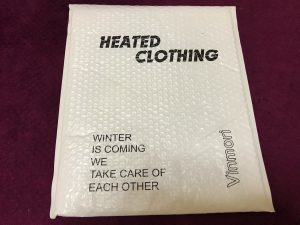 Vinmori 電熱ベストの梱包