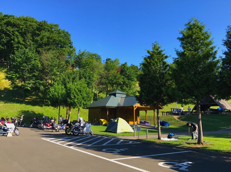 上富良野町日の出公園オートキャンプ場