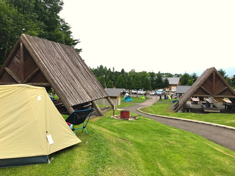 上富良野町日の出公園オートキャンプ場