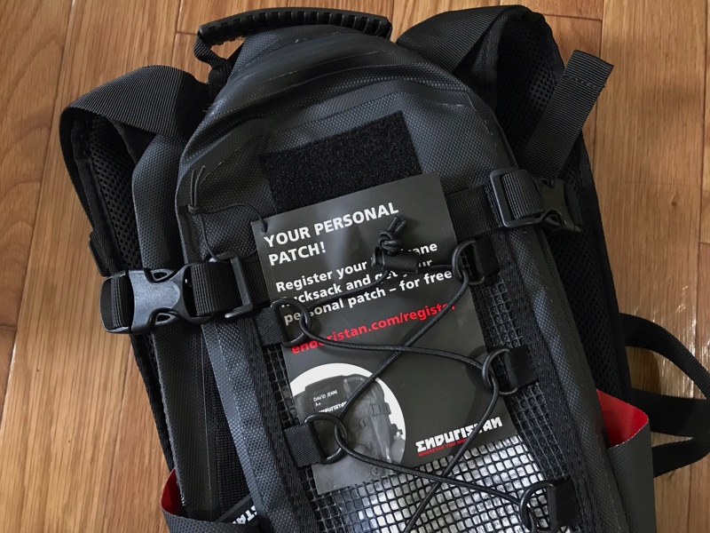雨に負けない「エンデュリスタン ハリケーンバックパック」レビュー