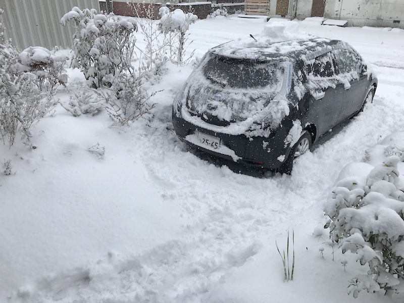 北海道の雪景色