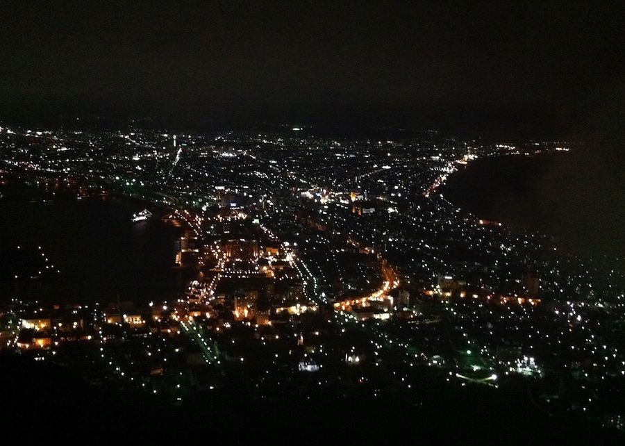 函館の夜景