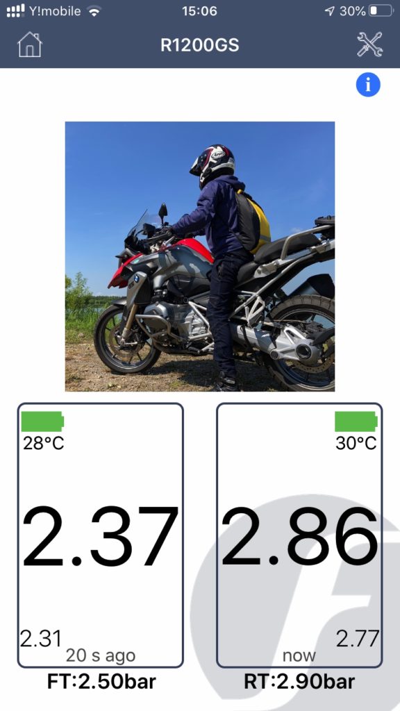 日本最速レビュー!スマホで空気圧をモニタリング「FOBO BIKE2