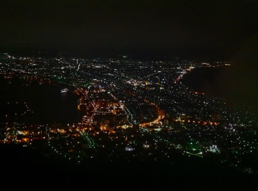 函館の夜景