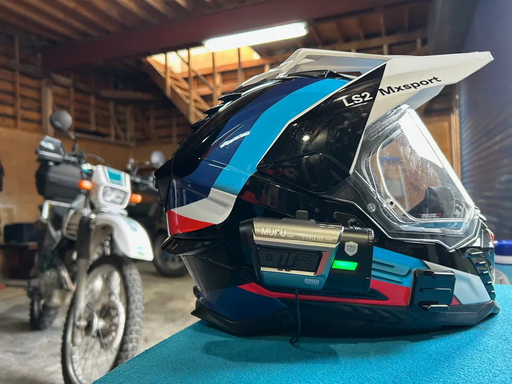 MAXWIN×MUFU、ヘルメット取付前後ドライブレコーダーに GPSを