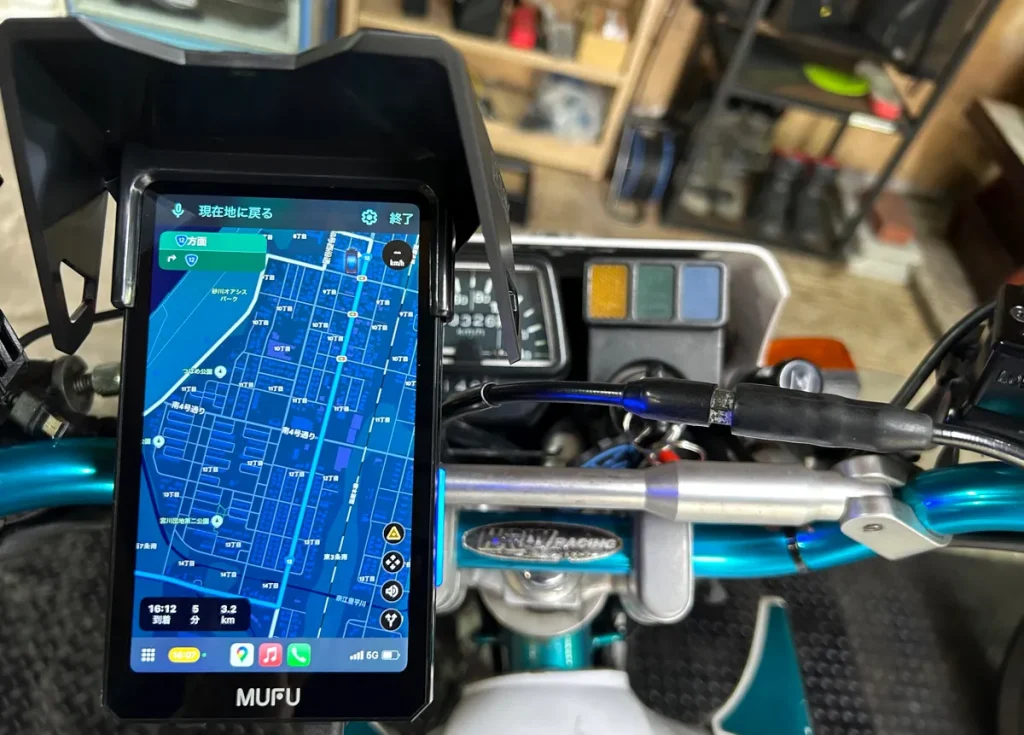 MUFU MAXWIN MF-MS1000 カーナビモニター GPS内蔵オービス検知機能付き縦型スマートモニターMF-MS1000